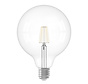 Clear LED Bulb G125 Globe E27