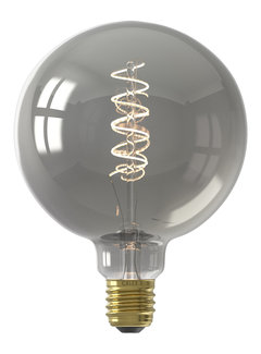 Calex LED-Lampe Flex Titanium G125 Globe E27