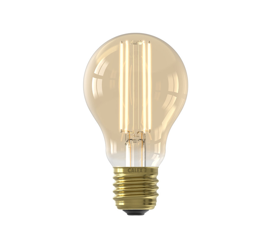 LED-Lampe Gold A60 Birne E27 (CRI80) - 4,5W