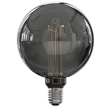 Calex LED-Lampe - Crown G125 Globe - E27 | Titanium