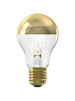 Calex LED light Filament - A60 / Pear - E27 | Bowl-mirror Lamp Gold