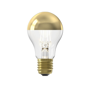 Calex LED lamp - A60 / Peer - E27 | Kopspiegel Goud