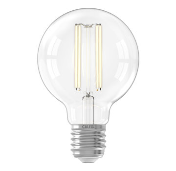 Calex Clear LED Bulb GLB80 Globe E27