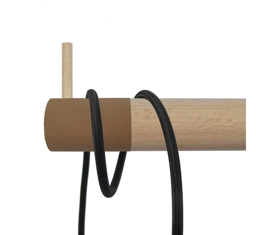 Dippie Stick XL Wall Hook | Bourbon Brown