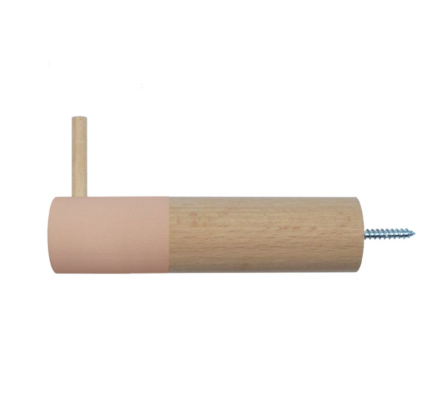 Dippie Stick XL Wall Hook | Pink Peach