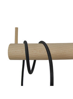 Cheap Metal Hooks Turn Sticks to DIY Wooden Coat Hangers
