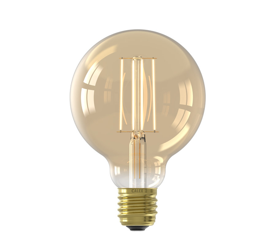 Gold LED Bulb G95 Globe E27