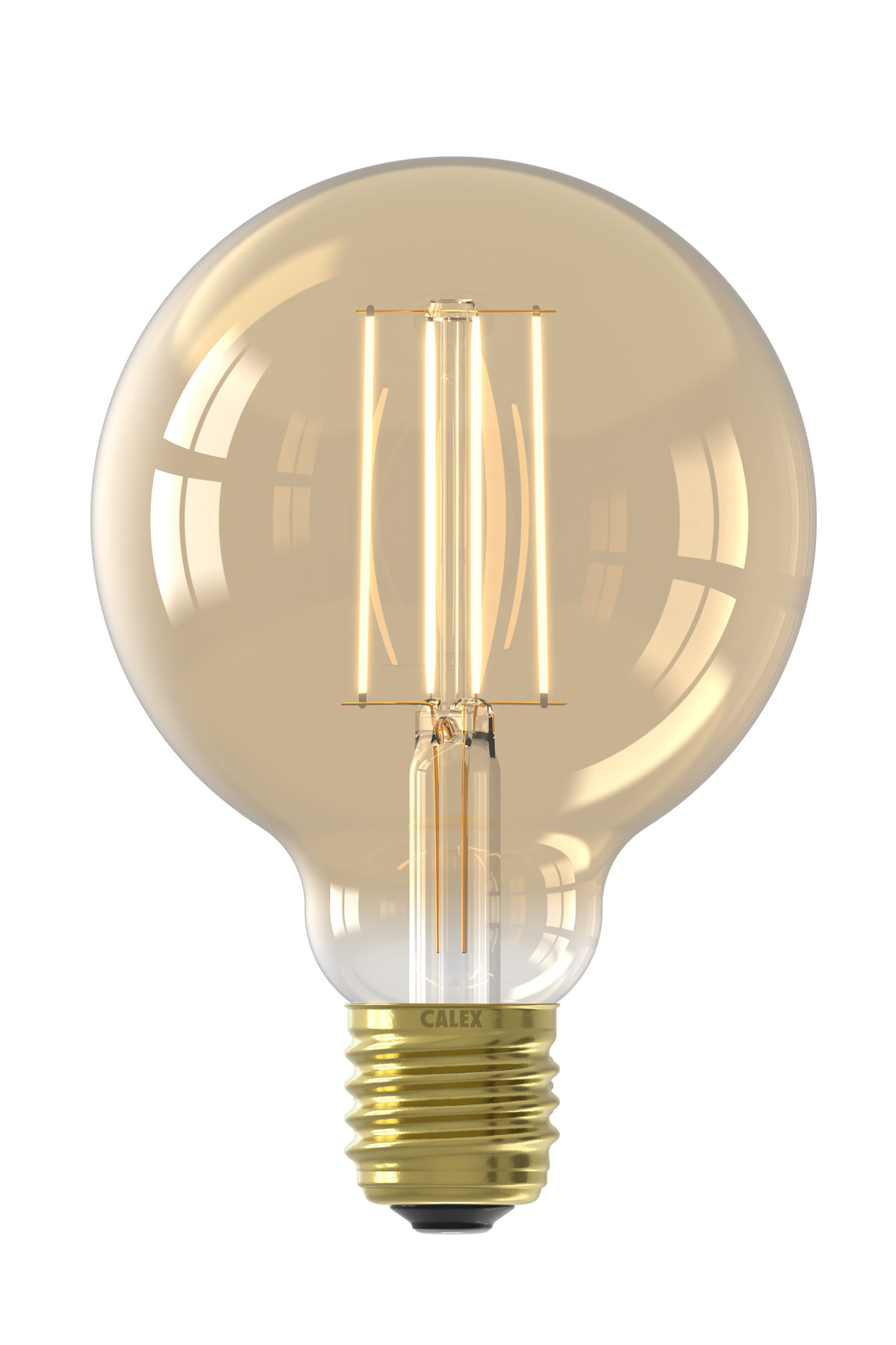 Golden LED Bulb Globe Calex (GLB95 ??95mm E27) Kynda Light