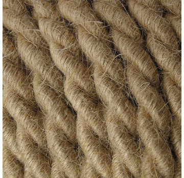 Kynda Light Fabric Cord Jute - twisted, raw yarn - ø12mm