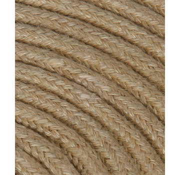 Kynda Light Fabric Cord Jute - round, raw Yarn -  ø14mm