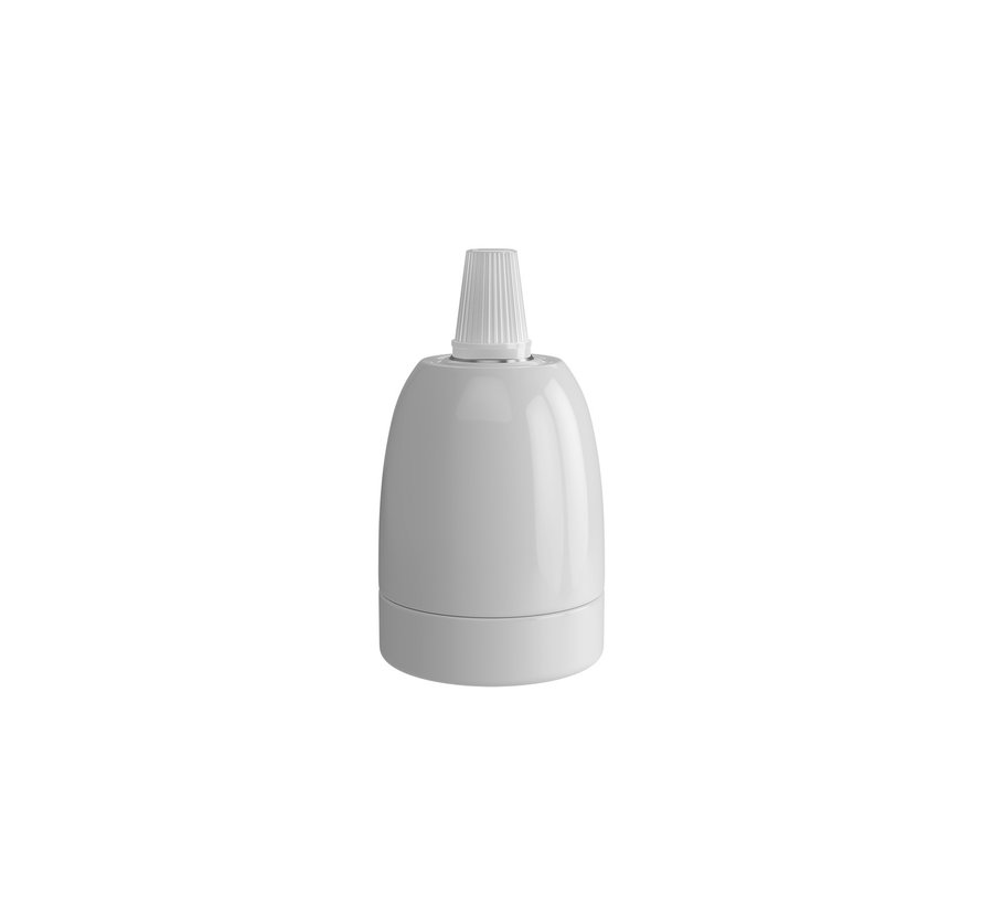 Fassung Keramik/Porzellan E27 | Weiß