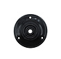 Porcelain Ceiling Rose Black - Ø104 mm - 1 cord