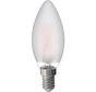 LED Filament candle lamp frosted - E14 - 5W - 620lm - 2700K - dimmable