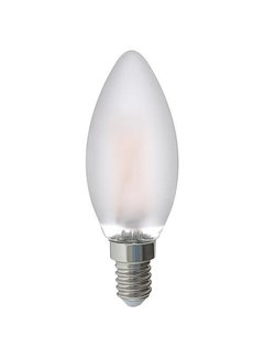 EGB LED-Kerzenlampe - 4,5 W - 480 Lumen - E14 | Matt Glas  (nicht dimmbar)