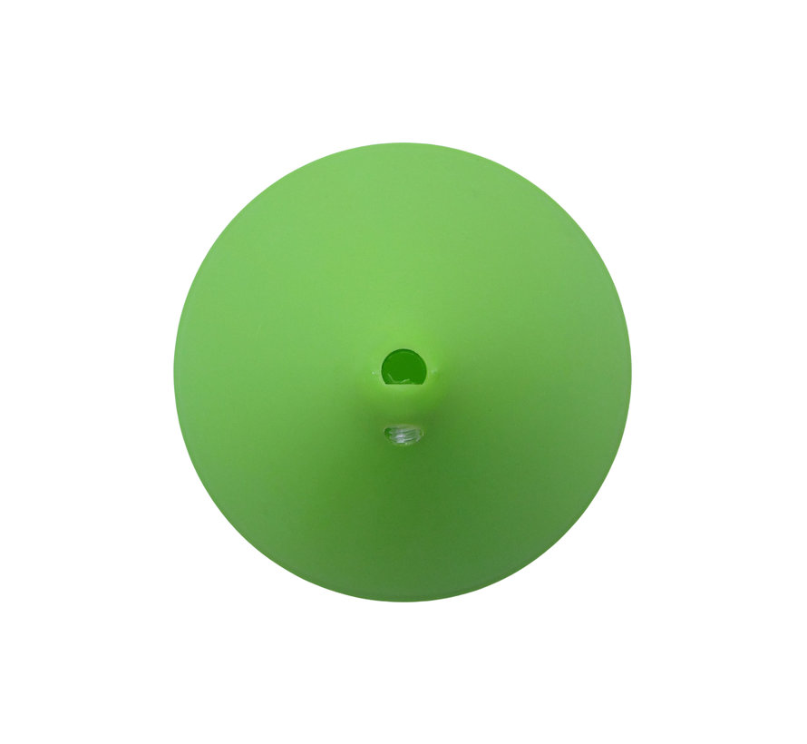 Ceiling rose plastic conical 'Axell' - 1 cord - Ø120mm | Light green