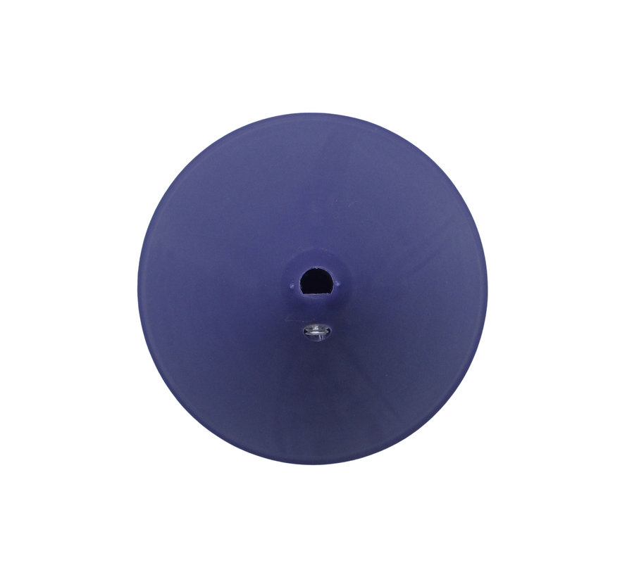 Ceiling rose plastic conical 'Axell' - 1 cord - Ø120mm | Purple