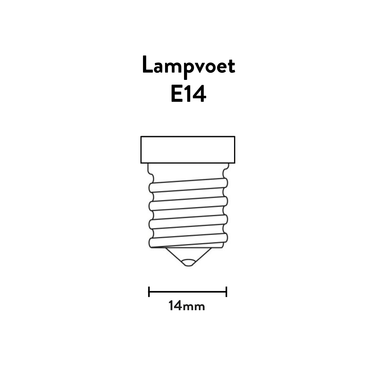 blad Oriënteren Geletterdheid EGB LED Filament Kaarslamp Mat met tip - E14 - 4,5W - niet dimbaar - Kynda  Light