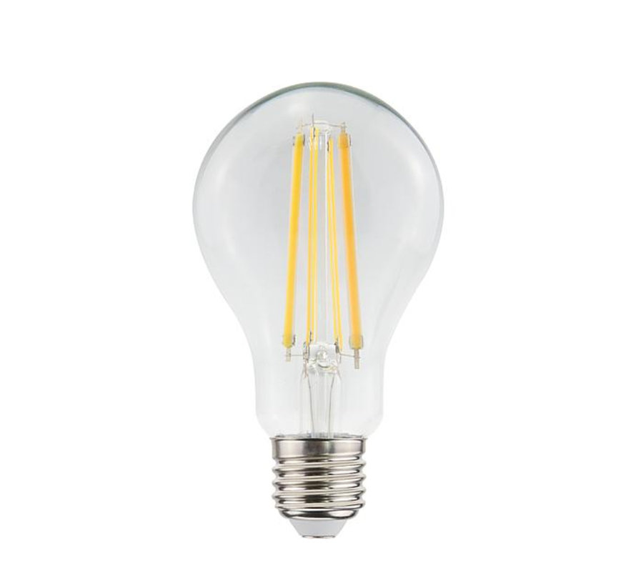 EGB Led Filament Lamp Peervorm - E27 - 11W - 1575 lumen - 2700K - warm wit - helder glas - niet dimbaar