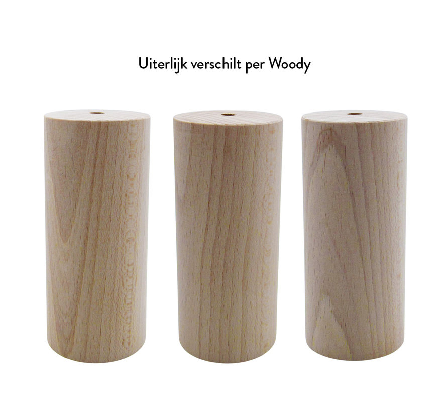 Fassung 'Woody' Holz Zylinder Modell (hoch) - E27