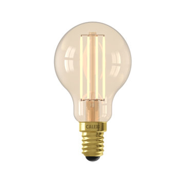 Calex SMART LED lamp - Kogellamp - E14 | Goud