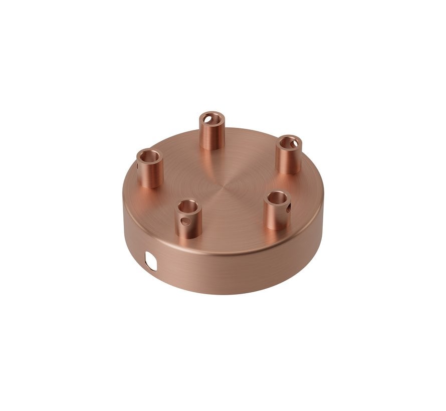 Calex Metal Ceiling Rose - 5 cord | Copper (matt)