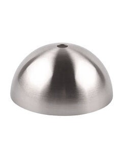 Kynda Light Metal Ceiling Rose 'Hemming' - 1 cord | Brushed Nickel (stainless steel look)