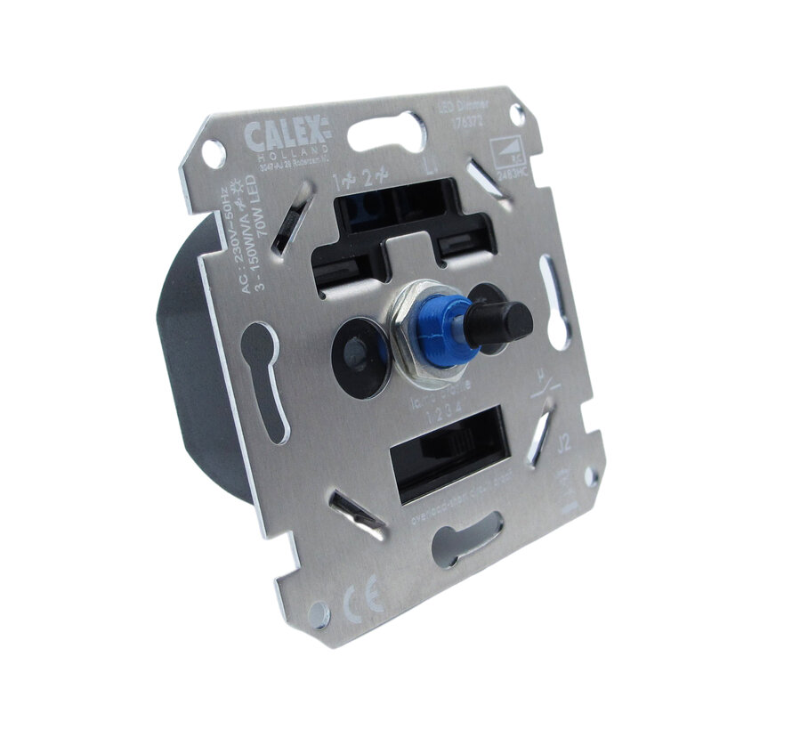 Calex RC Built-in dimmer for LED  universal with cover plate - 230 V (LED 3-70W) - 176372