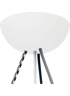 CableCup 'Quattro' Siliconen plafondkap - 4 snoeren  - Ø158mm | Wit