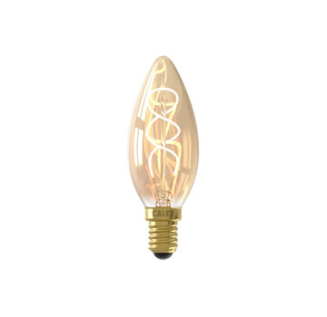 Calex LED Filament Candle Lamp - 2,5 W - 136lm - E14 | Gold