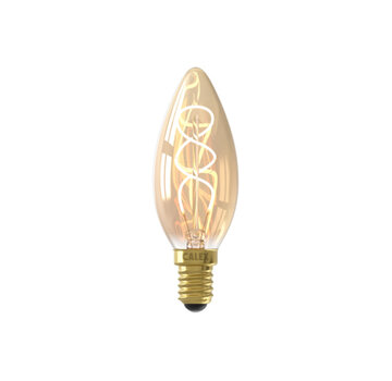 Calex LED Kaarslamp - 2,5 W - 136 Lumen - E14 | Goud