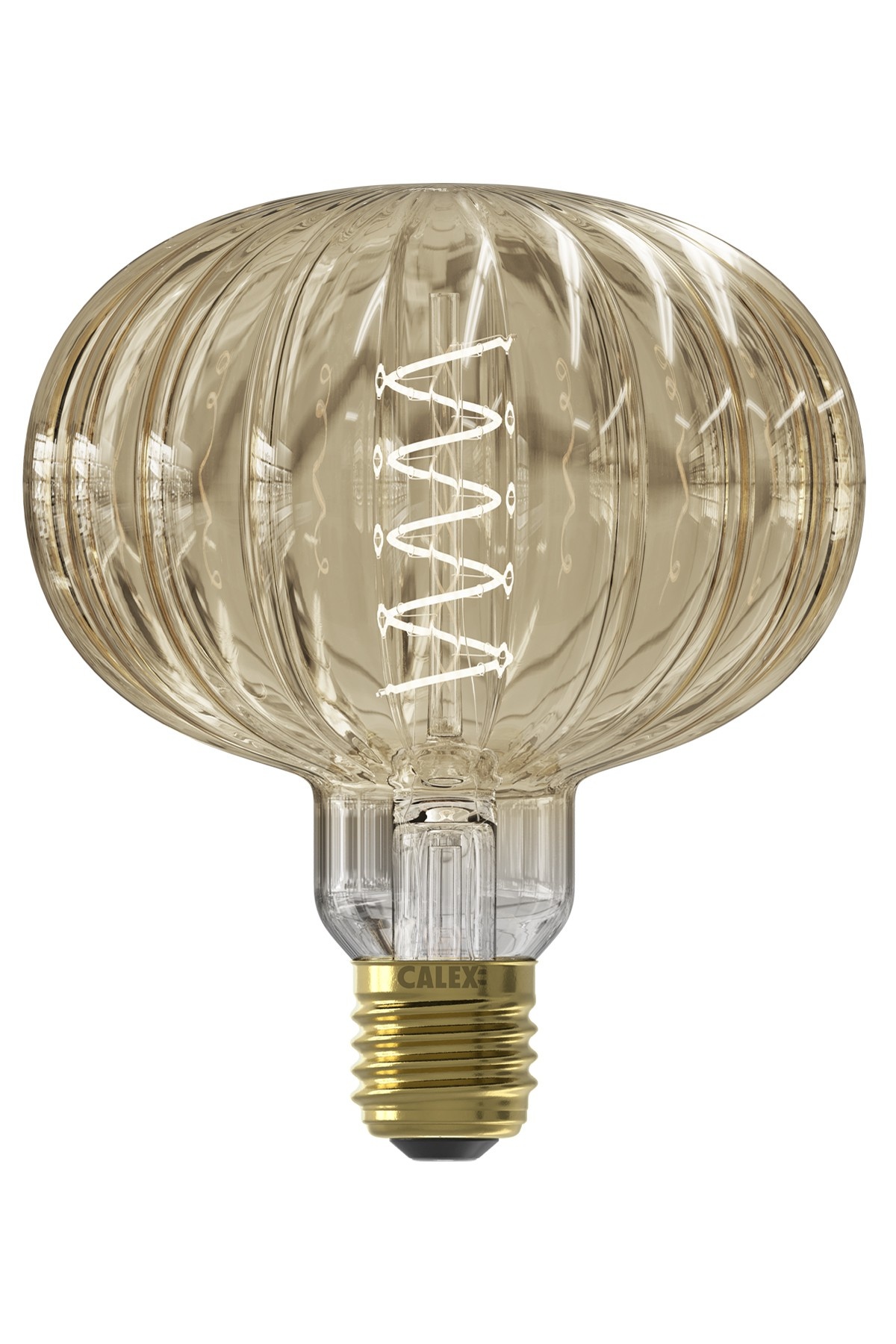 Calex LED lamp Pulse Series Spiral Filament - E27 | Metz Amber Ø125mm