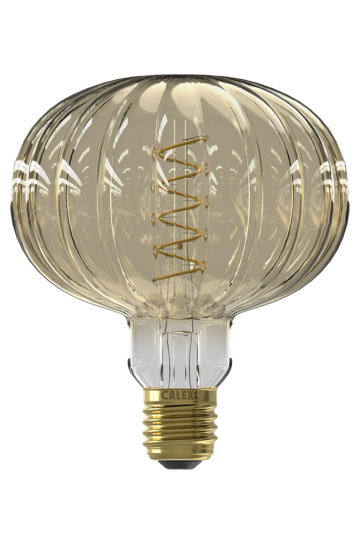 CALEX Pulse Metz Ampoule LED fumée Ø 125 mm Culot E27 4 W 2200 K 70 lm :  : Luminaires et Éclairage
