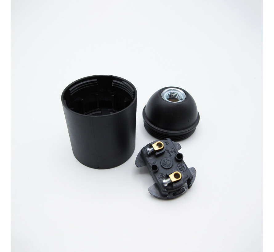 Inner fitting thermoplastic black E27