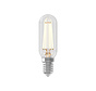 Clear LED Straight Filament - Tube Lamp - E14 - 4,5W - 470 lm - 2700K - Dimmable - Clear