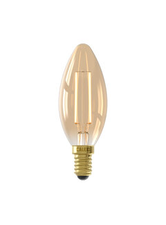 Calex LED Kaarslamp - 3,5 W - 250 Lumen - E14 | Goud