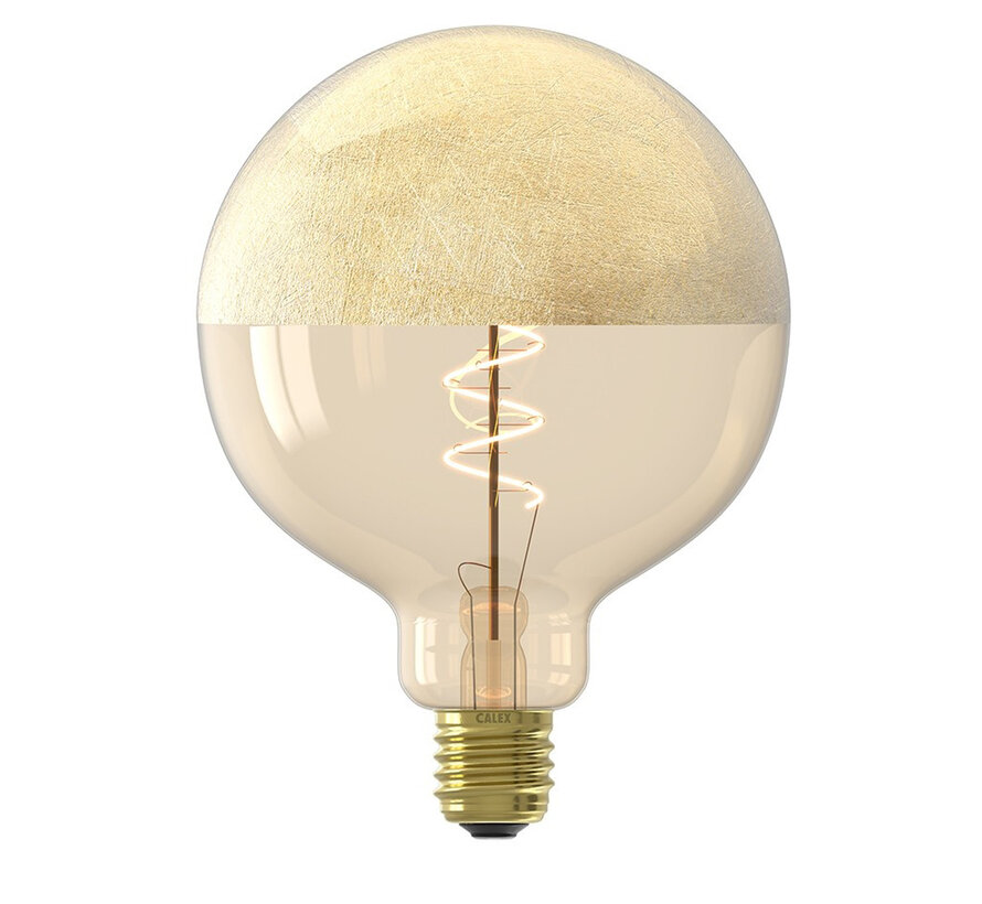 Calex XXL Specials G125 Gold Spiral Filament - 4W - 120lm - 1800 K - E27 - dimmable