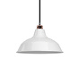 Lampenschirm industriell 'Eris' Metall Weiß - E27