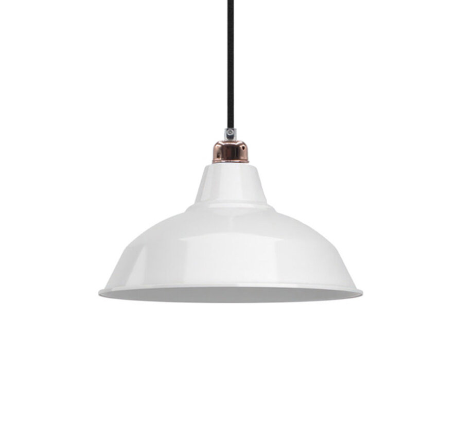Lampshade Industrial 'Eris' Metal White - E27