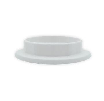 Kynda Light Plastic ring E27 for lamp holder with external thread - ⌀57mm - White