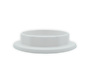 Kunststof ring E27 voor fitting met buitendraad - ⌀57mm - Wit