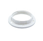 Kunststof ring voor E27 fitting met buitendraad - ⌀57mm | Wit