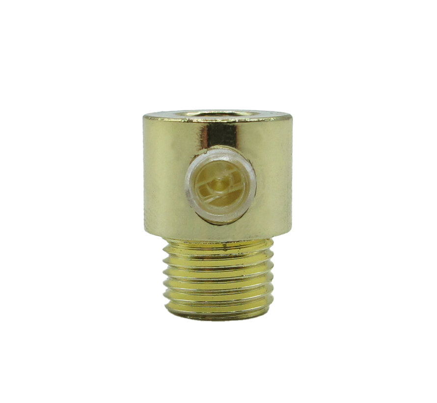 Trekontlaster uitwendig schroefdraad 7 mm - M10x1 | Goud