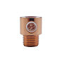 Strain relief external thread 7 mm  - M10x1  | Copper