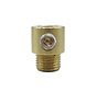 Strain relief external thread 7 mm  - M10x1  | Brass