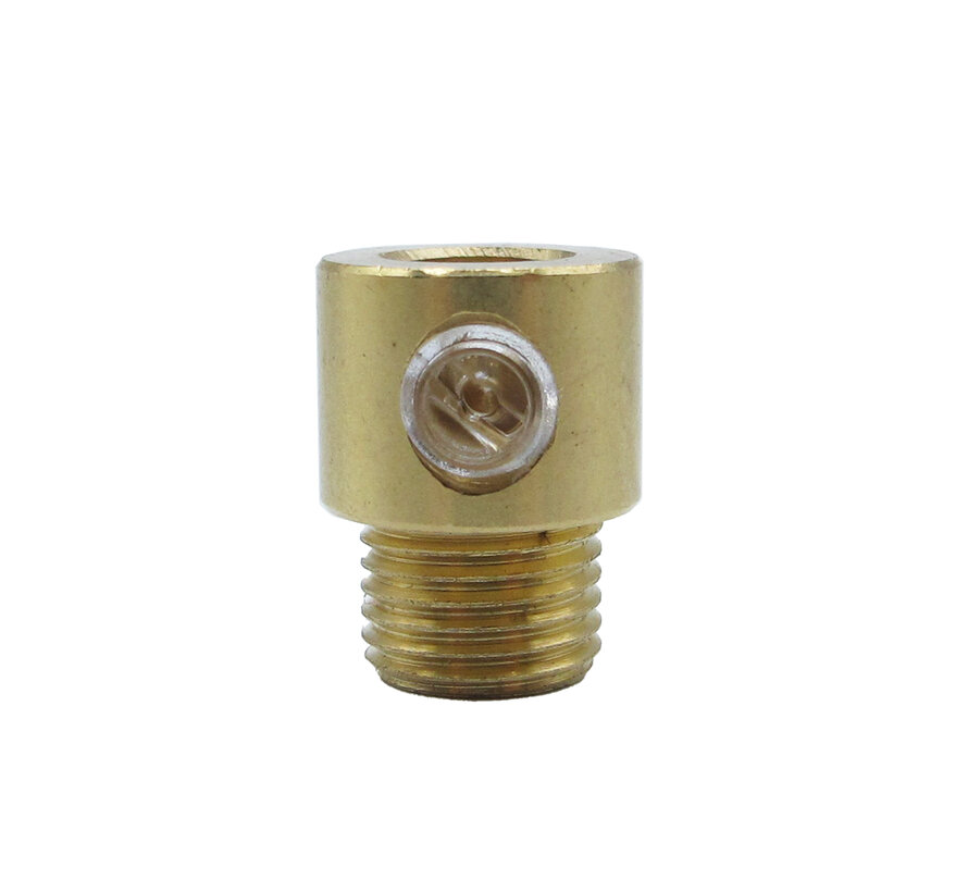 Strain relief external thread 7 mm  - M10x1  | Brass