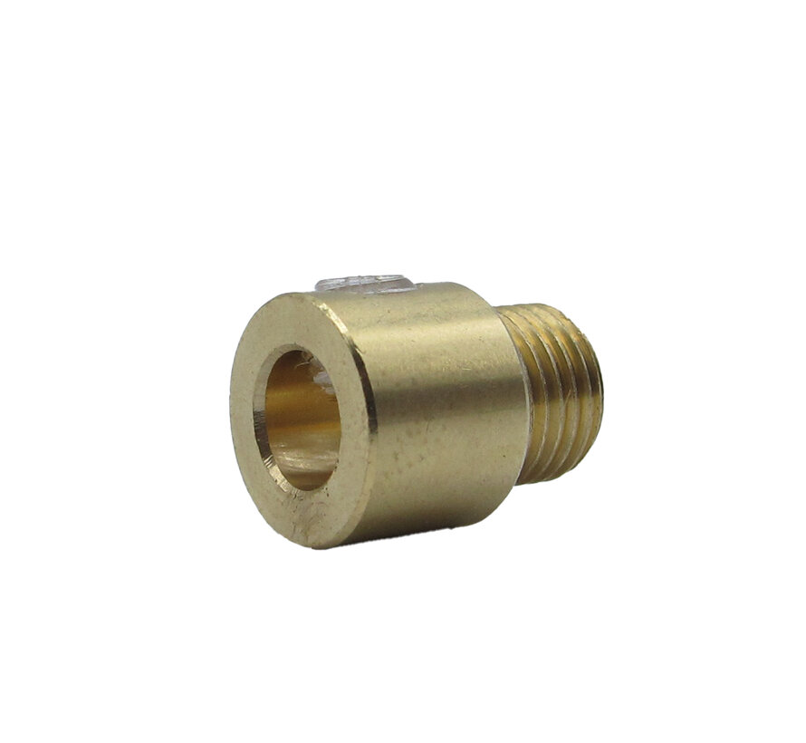 Strain relief external thread 7 mm  - M10x1  | Brass