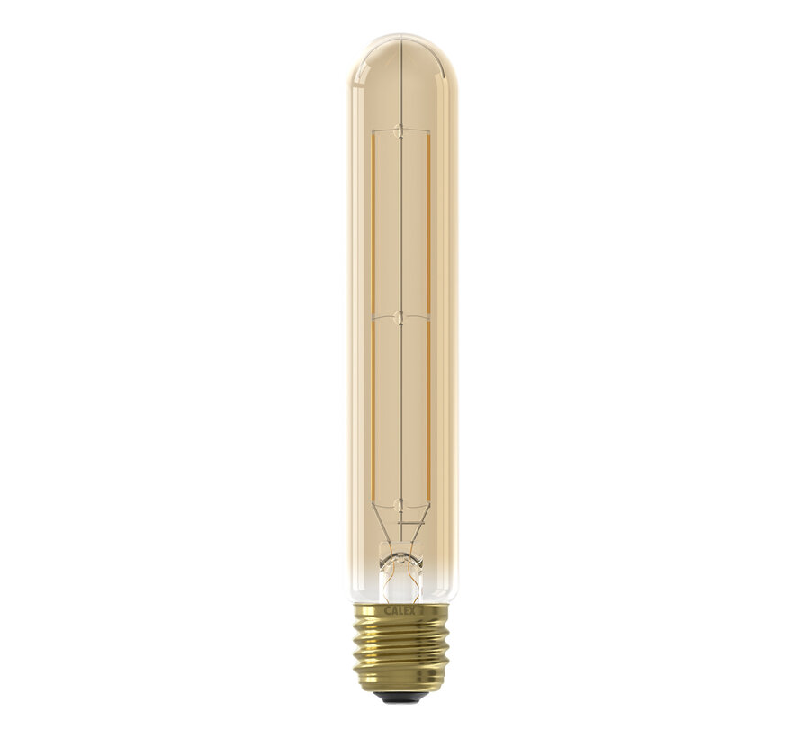 LED lamp goud T32 Buis 4,5W E27