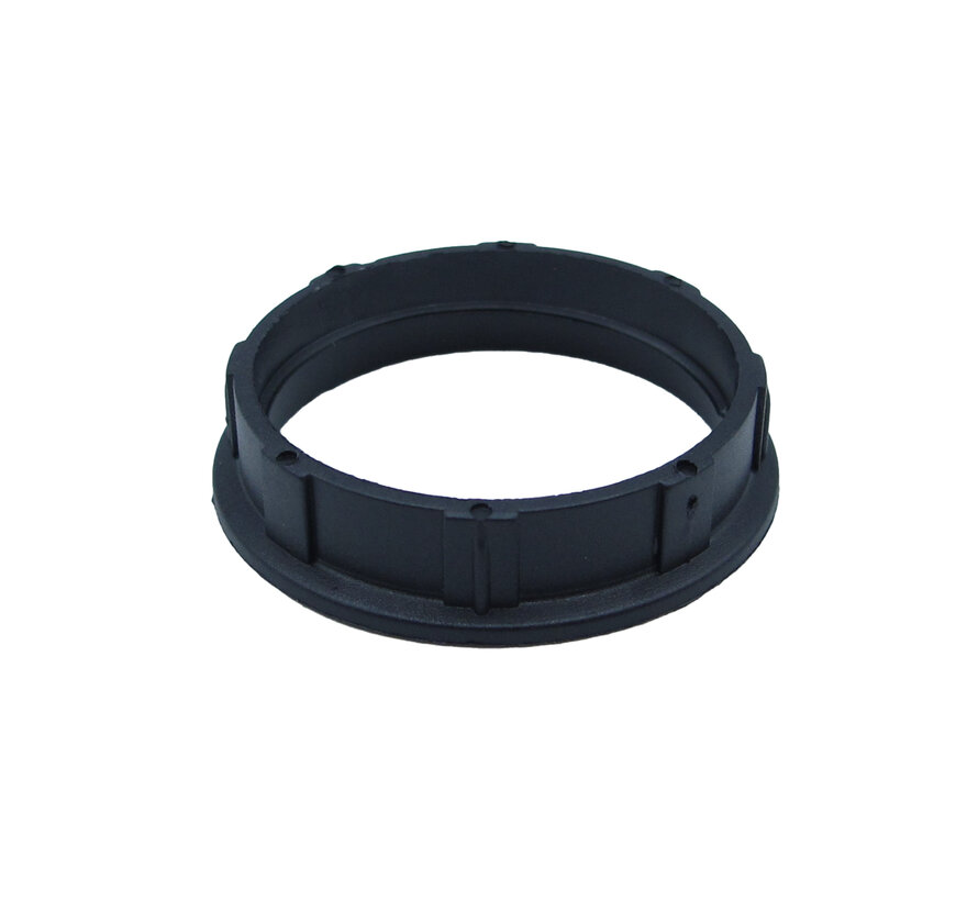 Kunststof ring E14 voor fitting met buitendraad - ⌀34mm | Zwart