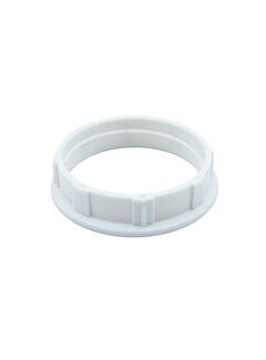 Kynda Light Plastic ring E14 for lamp holder with external thread - ⌀34mm - White