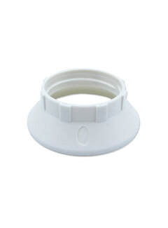 Kynda Light Plastic ring E14 for lamp holder with external thread - ⌀44mm - White